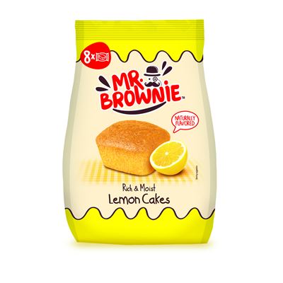 MR. BROWNIE citromízű sütemény 200 g