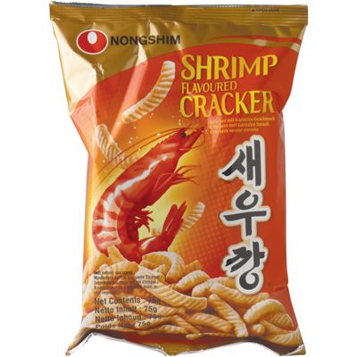 NONG SHIM Garnéla Ízű Keksz 75 g
