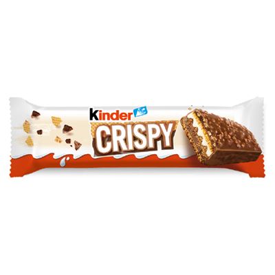 kinder Crispy tejcsokoládéval bevont ropogós ostya töltelékkel 34 g
