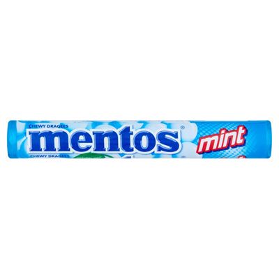 mentos Mint Mentolízű Cukordrazsé 38 g