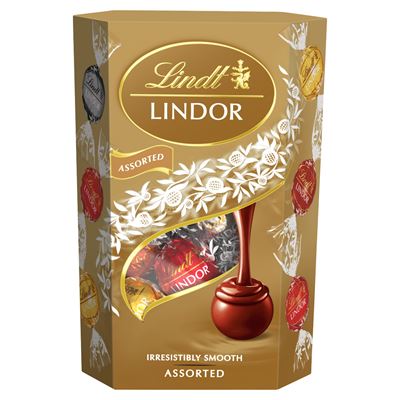 Lindt Lindor Assorted Cornet 137g