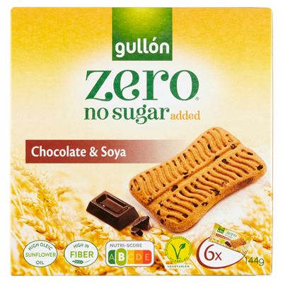 Gullon Snack csokis keksz 144 g