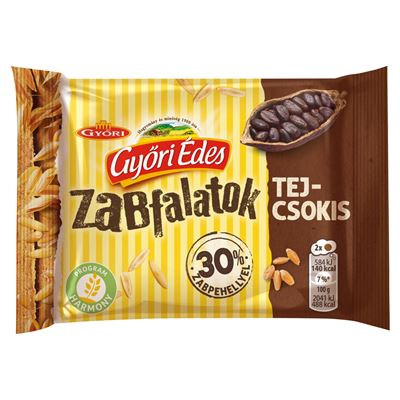 Győri Édes Csokis Zabfalatok 43 g