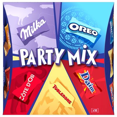 Milka Party Mix Vegyesoládé 143 g