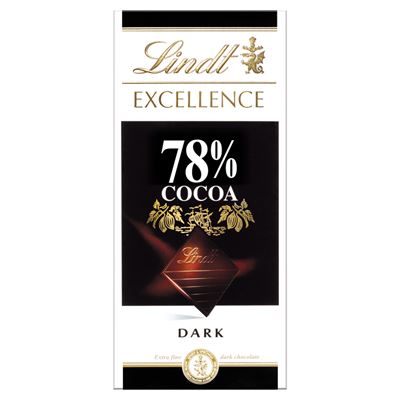 Lindt Excellence 78% Kakaótartalmú Étcsokoládé 100 g