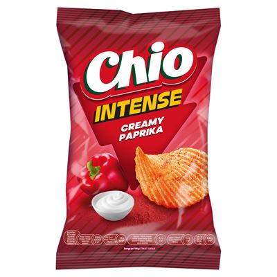 Chio Chips Intense Sour cream & Paprika Tejfölös Paprikás Chips 55g