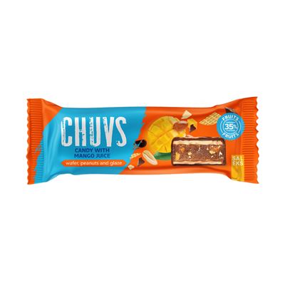 CHUVS Gyümölcsszelet Mangóval 30g