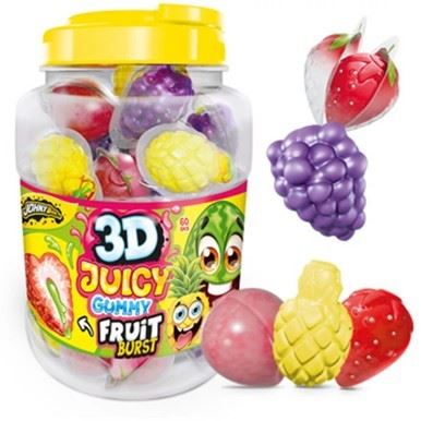 JOHNY BEE 3D Juicy Gummy Fruit 18 g