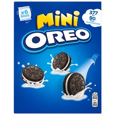 OREO Mini kakaós keksz vaníliaízű krémmel 114 g