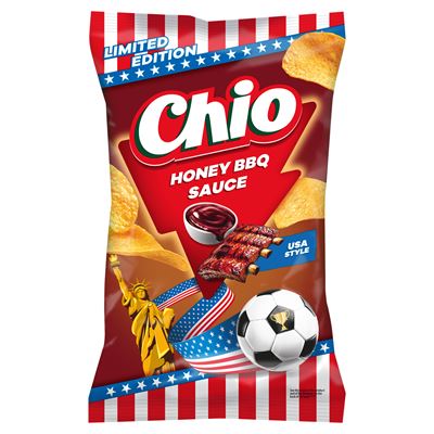 CHIO chips mézes barbecue ízű 130 g