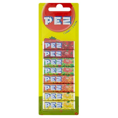 PEZ Play gyümölcsízű cukorka 8 x 8,5 g (68 g)