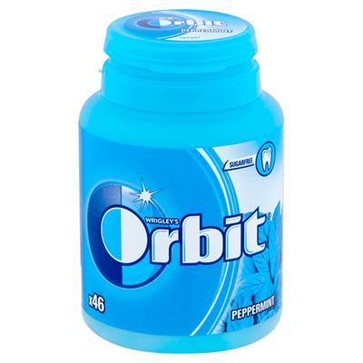 Orbit Peppermint Menta Ízű Rágógumi 6 x 64 g