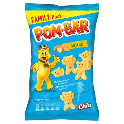 CHIO Pom-Bär Original sajtos burgonyasnack 100 g