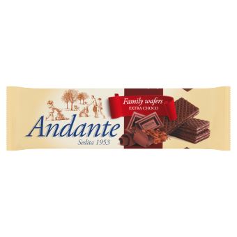 Andante kakaós-csokoládés krémmel töltött ostya 130 g