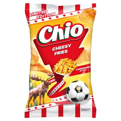 CHIO chips sajtos sültkrumpli ízű 18 x 130 g