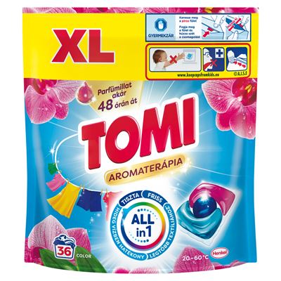 TOMI Aromaterápia Orchidea Color Power mosószer kapszula 36 mosás 432 g