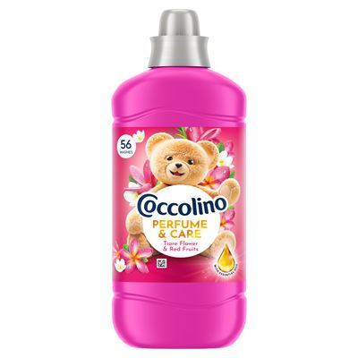 Coccolino Perfume & Care Tiare Flower & Red Fruits öblítő, 56 mosás, 1,288 l
