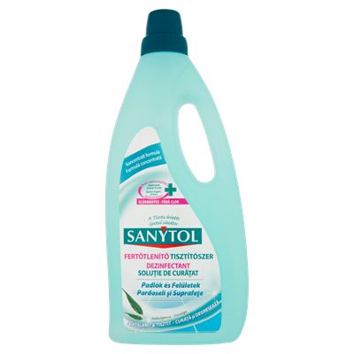 Sanytol fertőtlenítő felülettisztító eukaliptusz 1 l