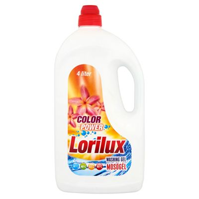 Lorilux XXL Color & Power mosógél 45 mosás 4 l