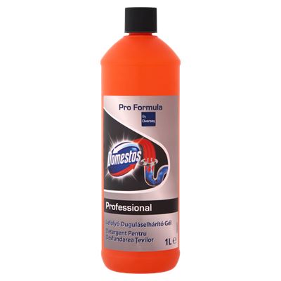 Domestos PROFESSIONAL Lefolyó Duguláselhárító Gél 1 l