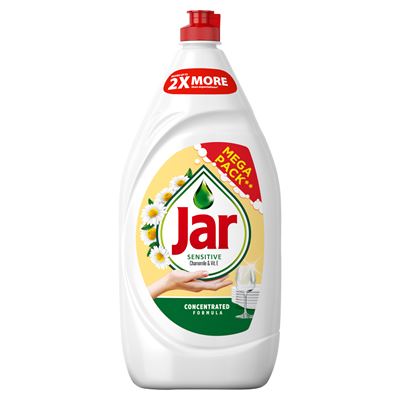 jar Sensitive Chamomile & Vitamin E Folyékony Kézkímélő Mosogatószer 1,35 l