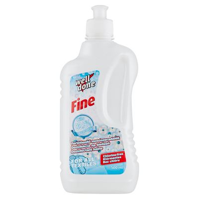 Well Done Fine klórmentes fertőtlenítő mosószeradalék 500 ml