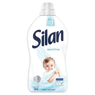 Silan Sensitive & Baby textilöblítő koncentrátum 64 mosás 1408 ml