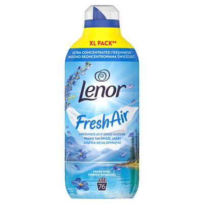 Lenor Fresh Air Öblítő 76 Mosáshoz, Fresh Wind 1,064 L