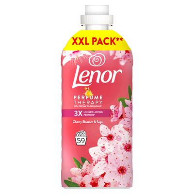Lenor Textilöblítő 59 Mosáshoz, Cherry Blossom & Sage 1,25 l