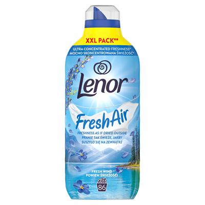Lenor Fresh Air Öblítő 86 Mosáshoz, Fresh Wind 1,204 l
