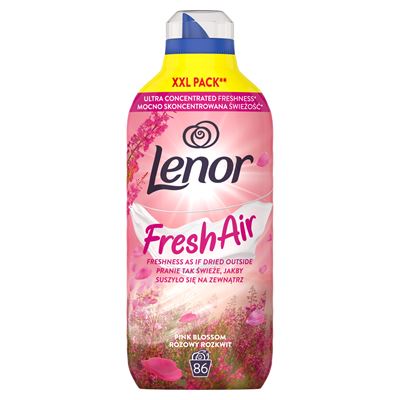 Lenor Fresh Air Öblítő 86 Mosáshoz, Pink Blossom 1,204 l