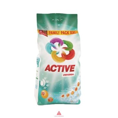 ACTIVE Mosópor 10 kg Universal Zsákos 130 mosás