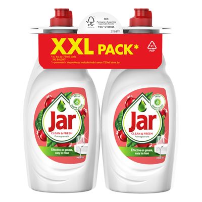 Jar kézi mosogatószer 2x750 ml Pomegranate