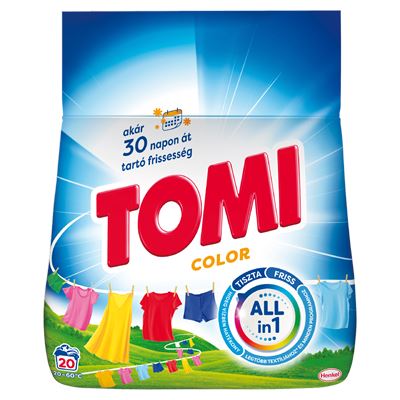 TOMI Color Mosópor 20 mosás 1 kg