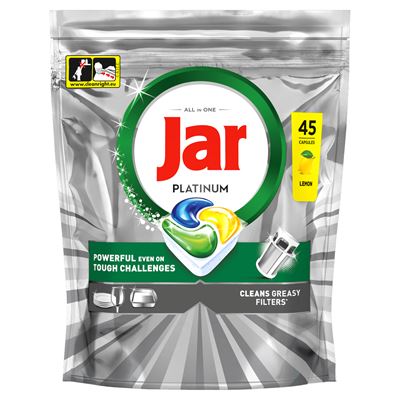 jar Mosogatógép Tabletta Platinum Lemon 45 db