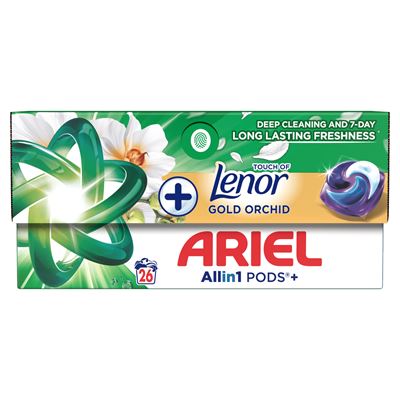 ARIEL Mosószerkapszula Touch Of Lenor Gold Orchid 26 db