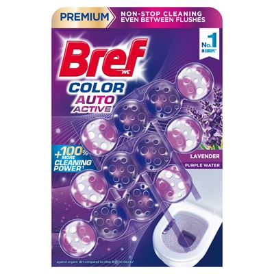 Bref Color Auto Active Lavender 3x50g