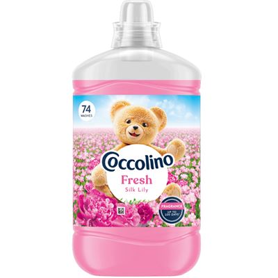 Coccolino Fresh Silk Lily Öblítő, 74 mosás, 1,7 l