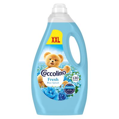 Coccolino Fresh Blue Splash öblítő, 130 mosás, 2,99 l