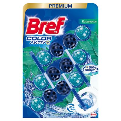 Bref Color Aktiv Eucalyptus WC frissítő 3 x 50 g