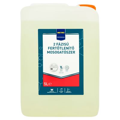 METRO PROFESSIONAL 2 Fázisú Fertőtlenítő Mosogatószer 5 l