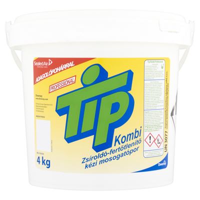 TIP KOMBI PROF Diversey Zsíroldó-Fertőtlenítő Kézi Mosogatópor 4 kg