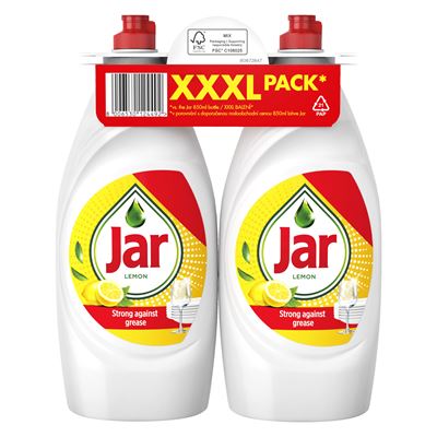 jar Kézi Mosogatószer Citrom 2x850 ml/csomag