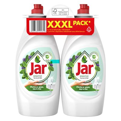 jar Kézi Mosogatószer TeaTree&Mint 2x850 ml/csomag