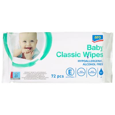 aro baby törlőkendő 72db