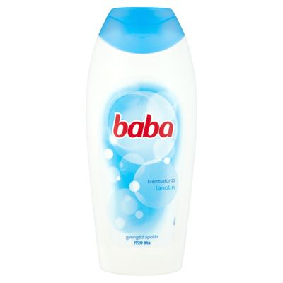 baba lanolin krémtusfürdő 400 ml