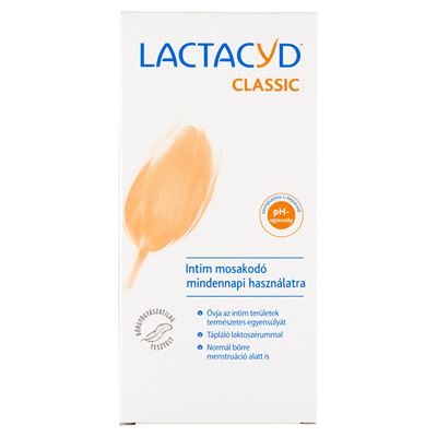 Lactacyd Classic intim mosakodó mindennapi használatra 400 ml