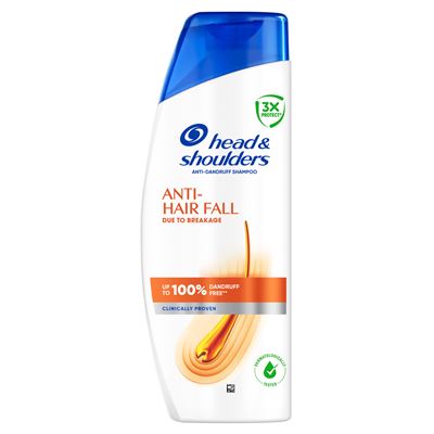 HEAD & SHOULDERS Anti Hair Fall Korpásodás Elleni Sampon Az Akár 100%-os Korpamentességért, 400 ml
