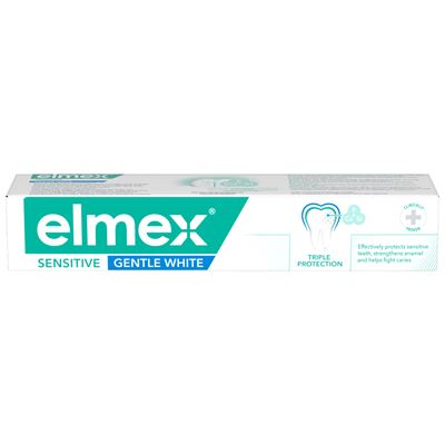 elmex Sensitive Gentle White fogkrém érzékeny fogakra 75 ml