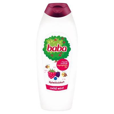 baba Gyümölcsöskert Tusfürdő Bogyósgyümölcs Illat 750 ml